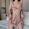 mondmi Deep V Low - cut with Chest Pad Nightdress, Flutter Sleeve, Open Back, Plus Size Pearl Sling Nightdress 3978 - mondmimondmi Deep V Low - cut with Chest Pad Nightdress, Flutter Sleeve, Open Back, Plus Size Pearl Sling Nightdress 3978CostumeMondmimondmimondmi Deep V Low - cut with Chest Pad Nightdress, Flutter Sleeve, Open Back, Plus Size Pearl Sling Nightdress 3978M3978 Apple Green (Nightdress)