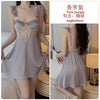 mondmi Deep V Low - cut with Chest Pad Nightdress, Flutter Sleeve, Open Back, Plus Size Pearl Sling Nightdress 3978 - mondmimondmi Deep V Low - cut with Chest Pad Nightdress, Flutter Sleeve, Open Back, Plus Size Pearl Sling Nightdress 3978CostumeMondmimondmimondmi Deep V Low - cut with Chest Pad Nightdress, Flutter Sleeve, Open Back, Plus Size Pearl Sling Nightdress 3978M3978 Taro (Nightdress)