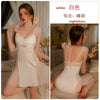 Mondmi Deep V Satin Lace Padded Nightdress with Flutter Sleeve and Robe Loungewear Set for Women J3123 - mondmiMondmi Deep V Satin Lace Padded Nightdress with Flutter Sleeve and Robe Loungewear Set for Women J3123CostumeMondmimondmiMondmi Deep V Satin Lace Padded Nightdress with Flutter Sleeve and Robe Loungewear Set for Women J3123MJ3123 White (Nightdress)