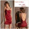 mondmi Sexy Backless Strap Nightgown Loungewear Set for Women 1320 - mondmimondmi Sexy Backless Strap Nightgown Loungewear Set for Women 1320clothingMondmimondmimondmi Sexy Backless Strap Nightgown Loungewear Set for Women 1320MPurplish red